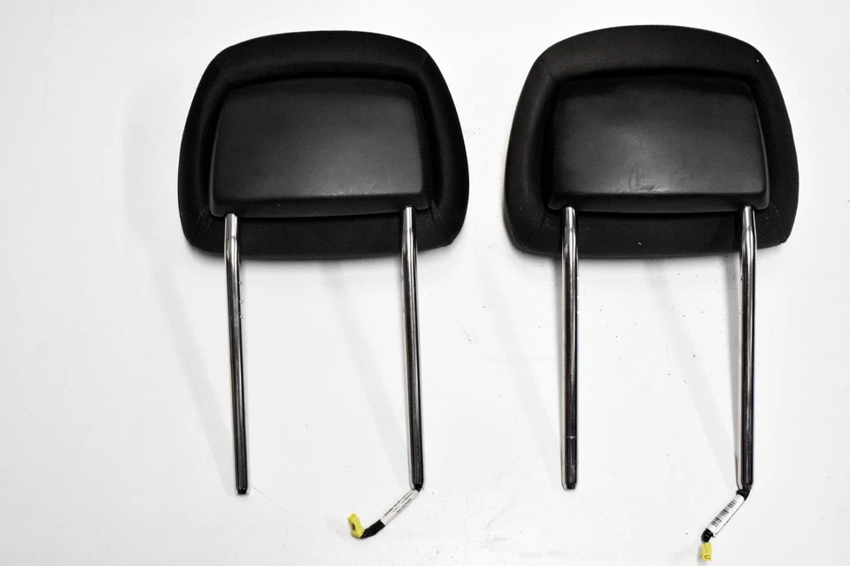 Dodge Caliber 2010-2012 conjunto de reposacabezas activo de tela negra delantero conjunto de pares OEM Foto 4 de 4