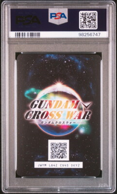 PSA10 BT02-019 ZZ Gundam Judau Ashta Collection Rare Gundam Cross