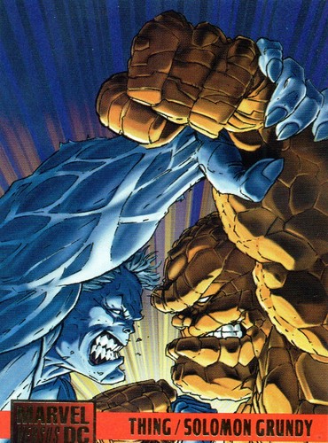 DC Versus Marvel / Marvel 1993 Masterpieces Individual Trading Cards - Bild 82 von 149