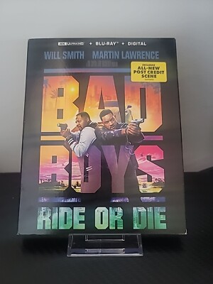Bad Boys: Ride or Die (4K Ultra +Blu-ray + Digital) with Slipcover