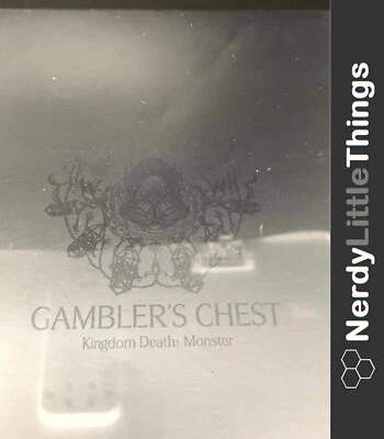 ADAM POOTS GAMES Kingdom Death: Monster - Gambler's Chest - Rulebook / Regelbuch - New / Neu