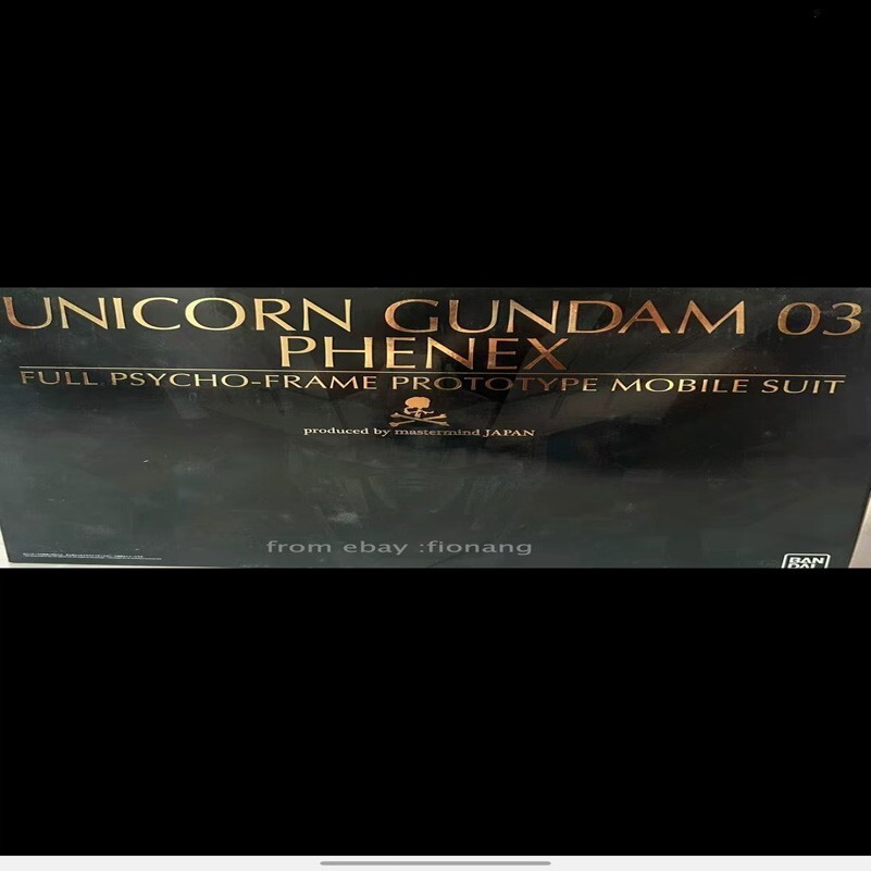 BANDAI Japan MMJ Limit Collaboration PG Phoenix Electroplated RX-0