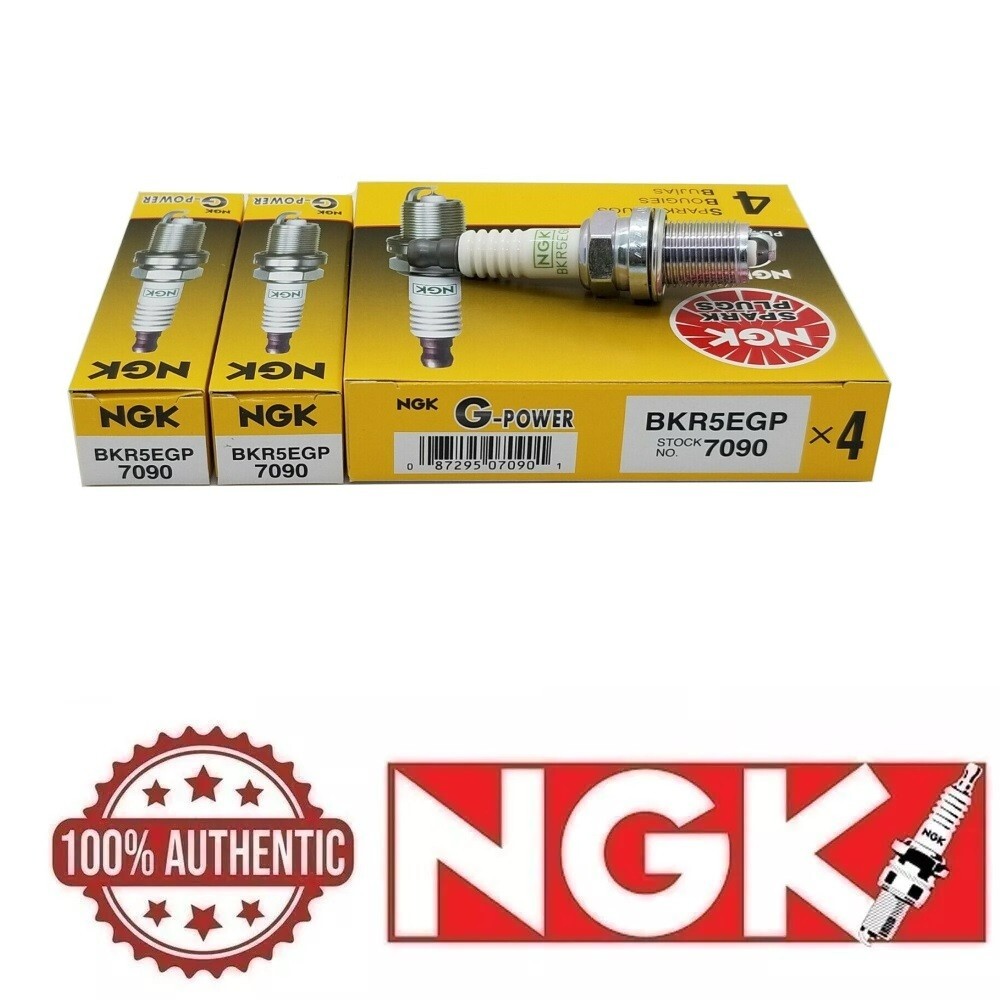 Set of 6 NGK G-Power Spark Plugs BKR5EGP for Acura Hyundai Toyota Infiniti