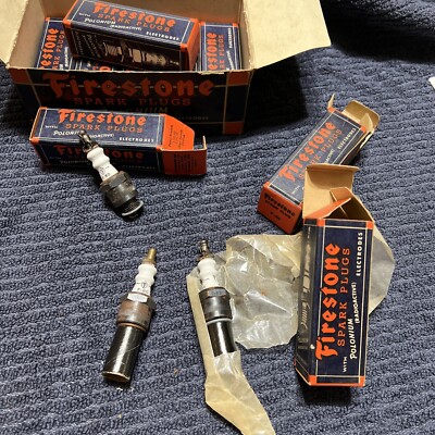1940 s Firestone F-80 Spark Plugs. RG44