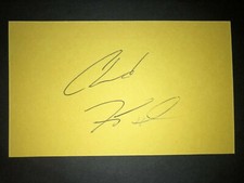 2016 PIRATES: Chad Kuhl, SIGNED 3x5 Card