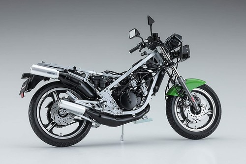 HASEGAWA Kawasaki KR250 (KR250A) 1/12 Bike Series Modelo de plástico NUEVO - Imagen 4 de 12