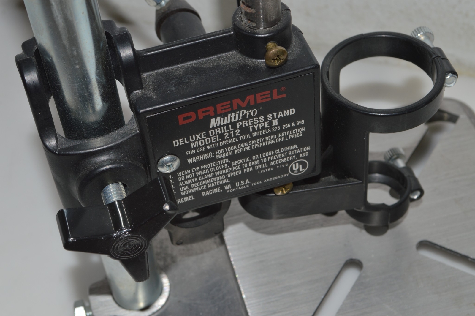 ^^ DREMEL MULTIPRO DELUXE DRILL PRESS STAND MODEL 212 TYPE II (YMT34