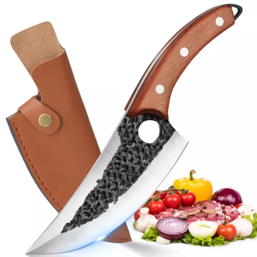 Küchenmesser Profi Kochmesser Japanisches Damast Edelstahl Santoku Messer Scharf - Bild 8 von 8
