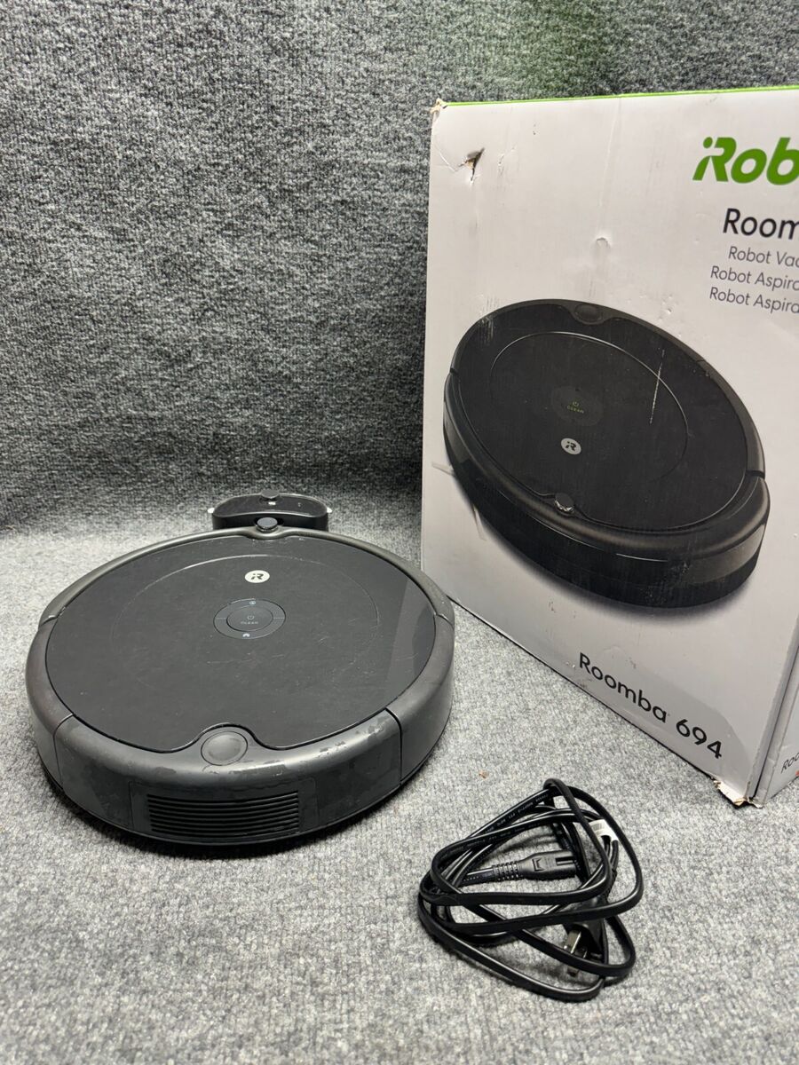 iRobot Roomba 694 Robot Vacuum-Wi-Fi Connectivity | eBay iRobot Roomba 694 Robot Vacuum-Wi-Fi Connectivity | eBay