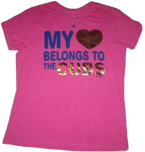 Chicago Cubs Baseball Pink Ladies Short 