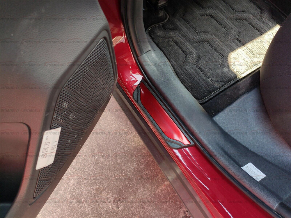 For Rubicon Accessories Car Door Scuff Sill Cover Panel Step Protector Trims X4