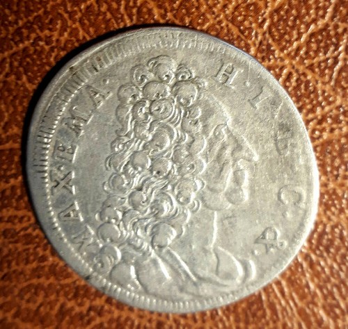 Bayern, 1/2 Gulden, 30 Kreuzer v. 1724 (Seltener Jahrgang) Max. II Emanuel - Bild 4 von 4