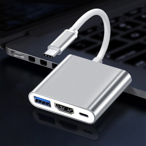Multiports USB C To HDMIs Adapter With PD100W Charging And USB3.0 Port - Zdjęcie 5 z 8