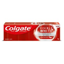 Colgate VISIBLE WHITE Teeth Whitening Toothpaste -1 Shade Whiter in 1 Week -50g