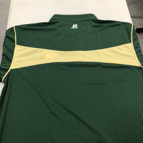 Polo uomo calcio S/S Dri-Power nuova con etichette COLORADO STATE XL Russell squadra emessa - Foto 12 di 13