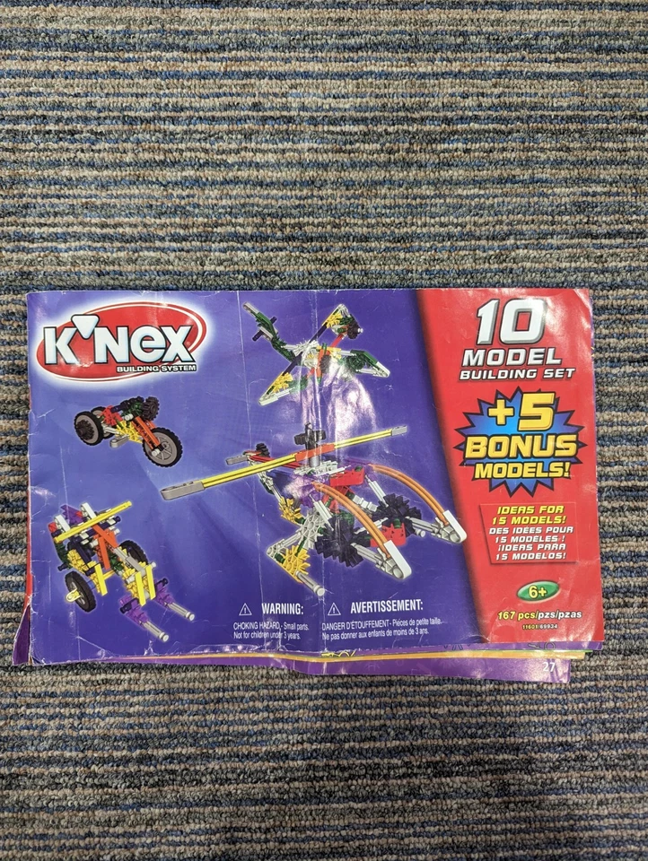 K'nex Firestorm Freefall 51539 + Rueda de la fortuna 71312 + Juego de modelos 11601 Foto 3 de 4