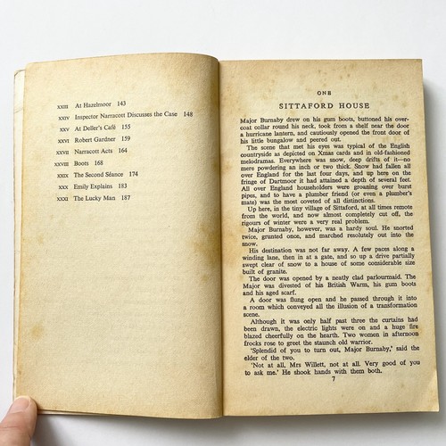 A Sittaford Mystery - Agatha Christie Vintage Book - Picture 5 of 7