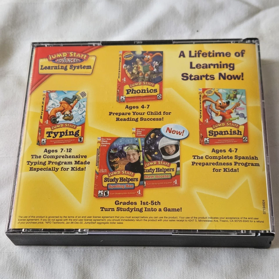 4th 5th Grade 3 CD Math Science Language Kids Education Jump Start Advanced PC - Image 4 of 4