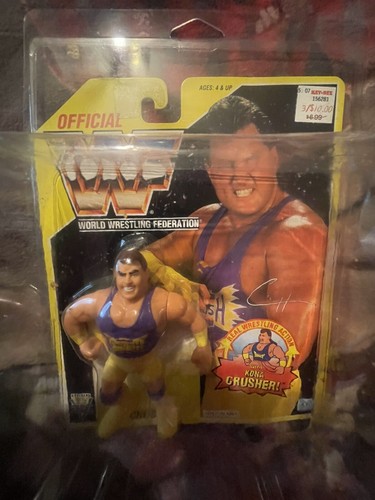 WWF Hasbro Kona Crush Yellow Card Series 7  NEAR M...