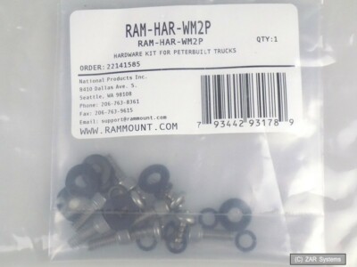 RAM Mounts RAM-HAR-WM2P Screws Schrauben-Set für Peterbilt Trucks, NEU