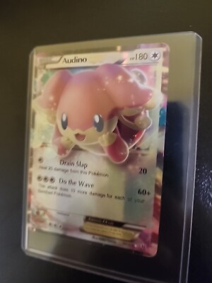 Audino EX 84/124 Fates Collide Ultra Rare Holo Pokemon Card MP | eBay Audino EX 84/124 Fates Collide Ultra Rare Holo Pokemon Card MP | eBay