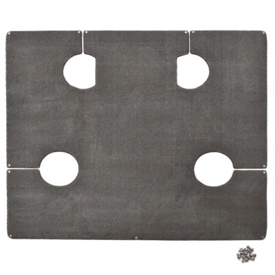 Syntec Boat Snap-In Carpet 378962 | Lund 69 1/2 x 63 3/4 Inch Gray