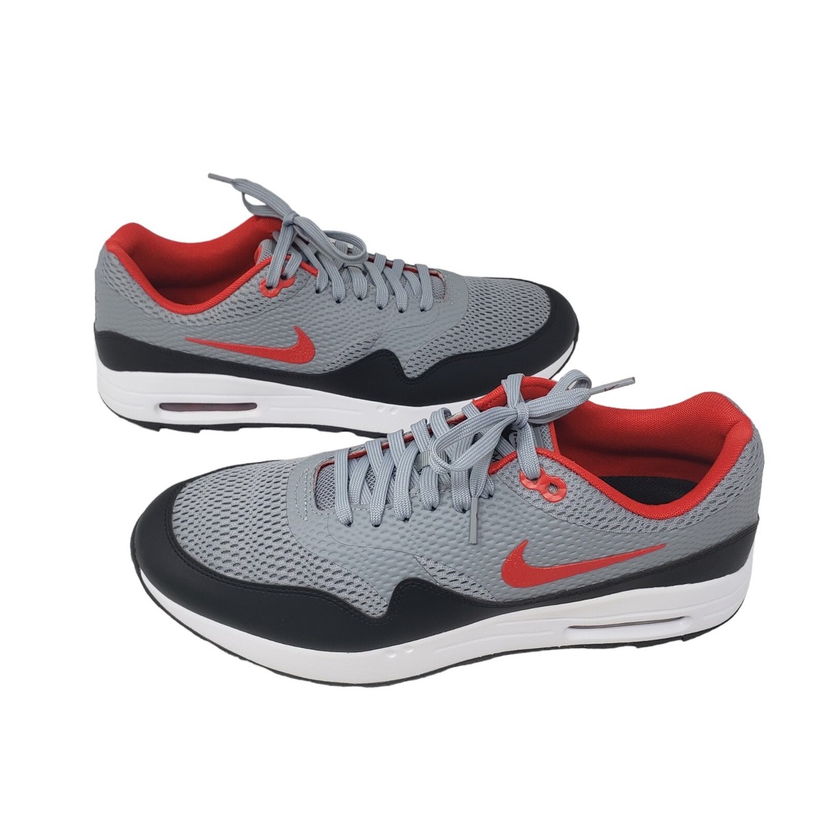 Nike Air Max 1 G Grey Red Spikeless Golf Shoes Nike Air Max 1  main image 4