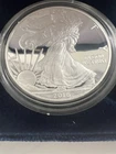 2016-W American Eagle Silver uncirculated Dollar in original Mint box with COA