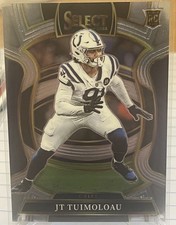 2025 Panini Select JT Tuimoloau Rookie #31 Indianapolis Colts RC