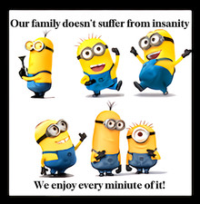 BGM Our Family Doesn't suffer insanity love it 3x3