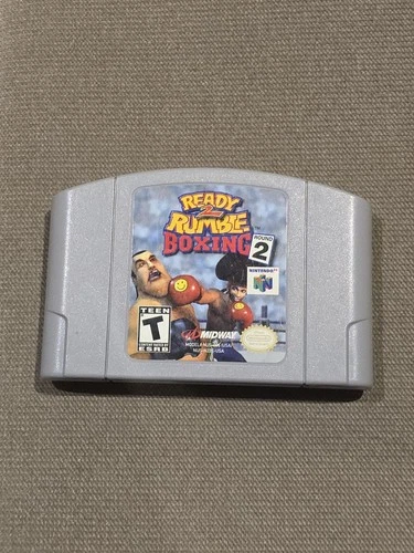 Ready 2 Rumble Boxing Round 2 Nintendo 64 N64 Video Game Authentic Tested Works