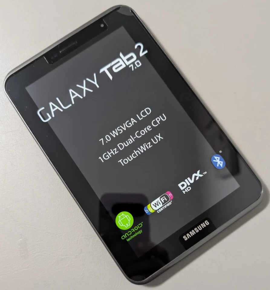 Samsung Galaxy GT-P3100 Tab 2 - 7.0 8GB Titanium Silver Unbenutzt! mit OVP - Bild 4 von 4