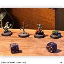 Jordan Sorcery's Familiars / Gary Morley Fantasy Miniatures for Warhammer & RPGs
