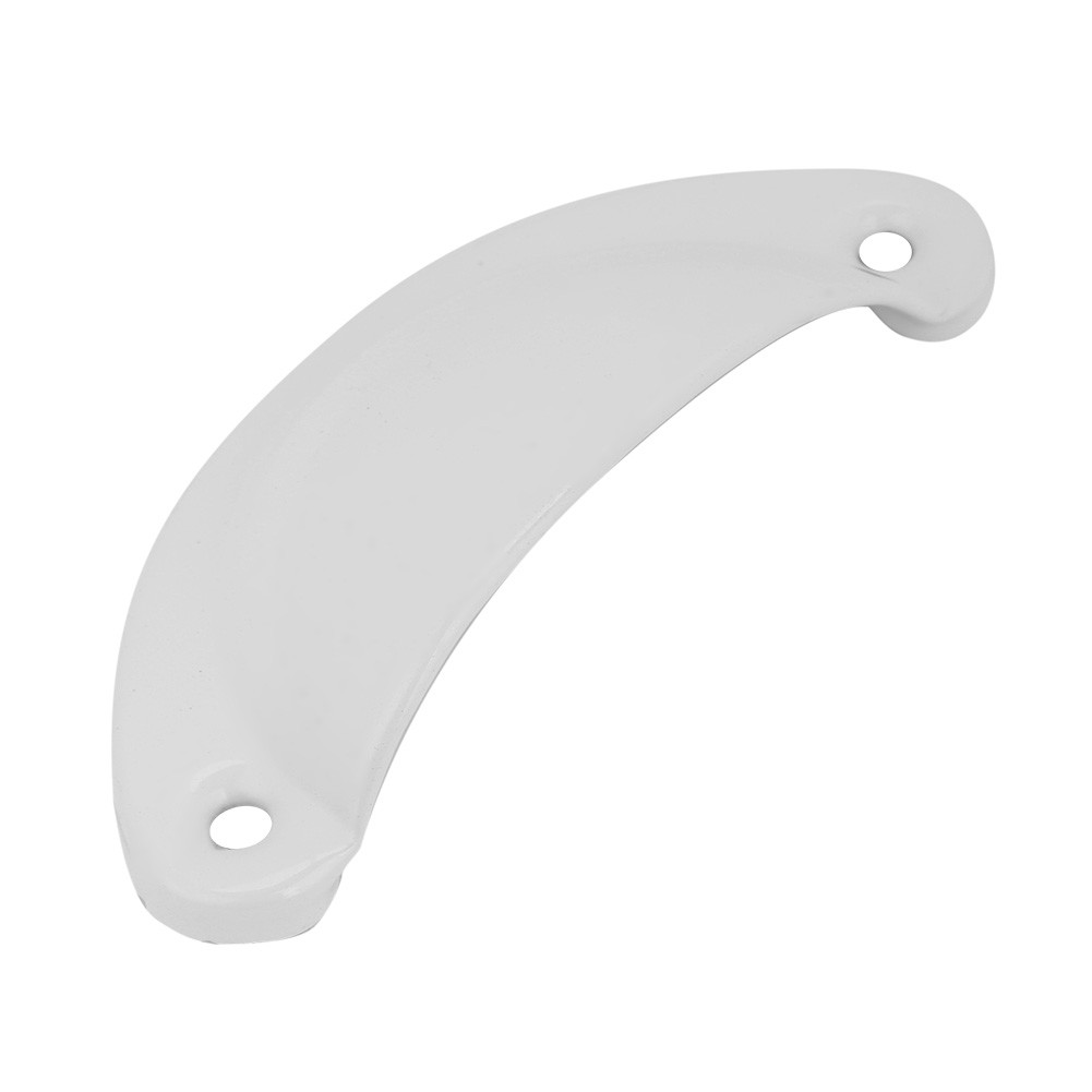 10 Antique Shell Pull Handles Elegant Design For Cabinet Drawer Iron