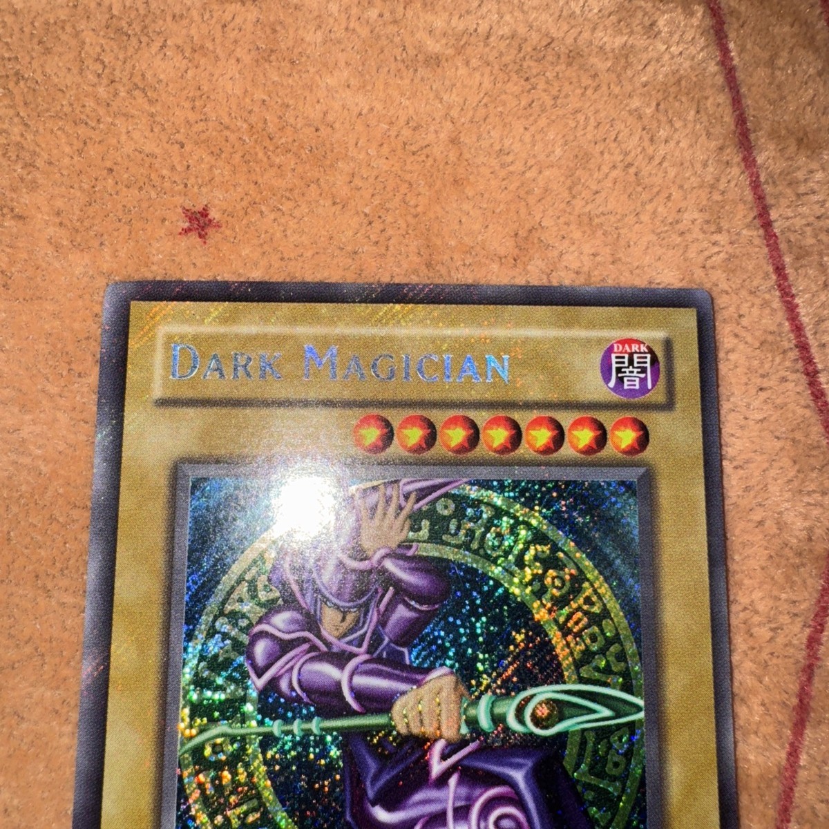 🔥 VINTAGE 2002 YUGIOH Dark Magician BPT-001 SECRET RARE HOLO