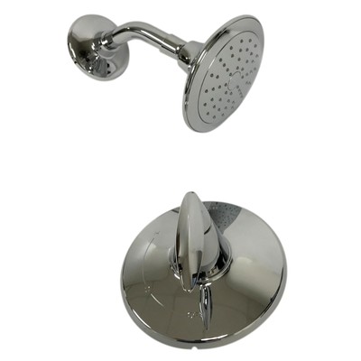 Kohler K-TS45106-4G-CP Alteo Chrom-Polierter Duschkopf Und Einhebelmischer Nur