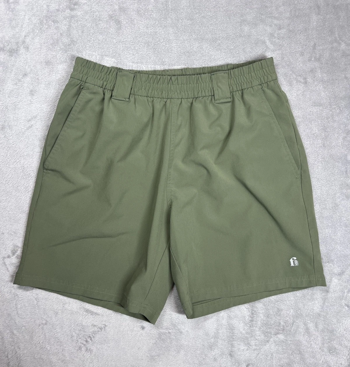 Bonobos Fielder Shorts Mens Small Green 7 Inch Inseam Stretch Active Hiking