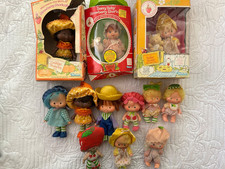 strawberry shortcake dolls vintage lot 1970  s- 1980  s