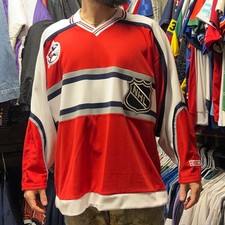 2000 NHL ALL-Star Game CCM Hockey Jersey | Sz XXL | Vtg Y2K Collared Sweater