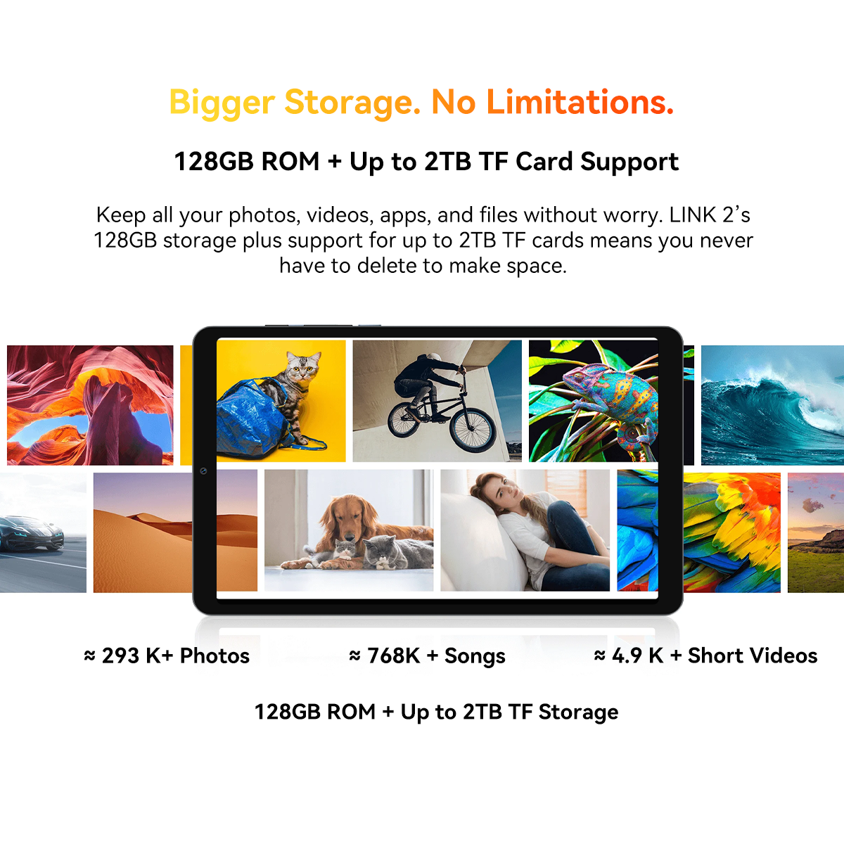 Blackview Link 2 AI Tablet 8.68 Inch Andriod 15 12GB+128GB 5000mAh