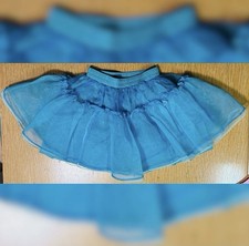 Baby Gap Turquoise Tulle Youth Skirt - Size 2XL - 2 Years - 4 Layers - VTG