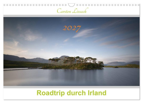 "Calendar 2027 · US Version · Road Trip Through Ireland (Wall Calendar 2027 17\" ×"-image