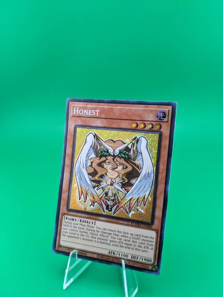 Yu-Gi-Oh! Honesto BLMM-EN006 Secreto Raro  Foto 3 de 4