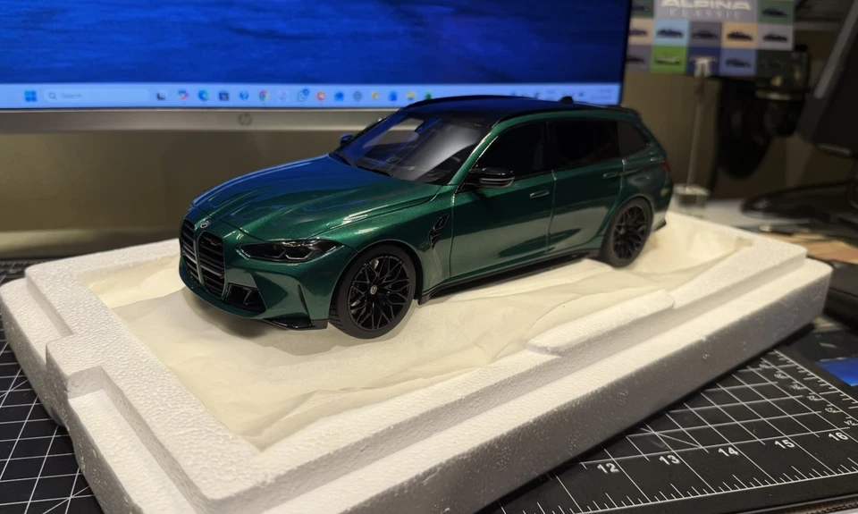 BMW M3 Competition Touring (G81) TSM Top Speed Scale 1/18 1:18 Ltd 999 PCS - Image 4 of 4