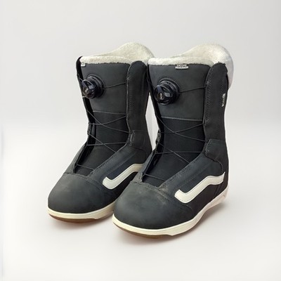 VANS Encore Linerless Women s Snowboard Boots Black/Brown BOA Dial 8