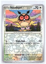 HOOTHOOT 114/142 REVERSE HOLO STELLAR CROWN POKEMON TCG CARD