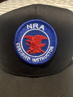 Authentic NRA Certified Instructor Hat Snap Back firearms training New