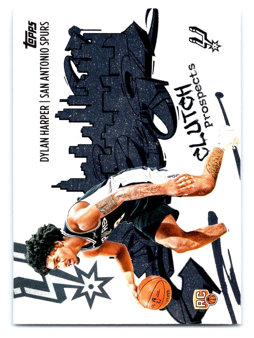 2025-26 Topps #CC-2 Dylan Harper Clutch City Prospects