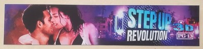 Step Up Revolution, 2012 3D Movie, Small Mylar (11 1/2'' X 2 1/2'')