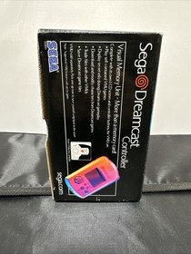 sega dreamcast controller Clear Yellow OEM New Open Box